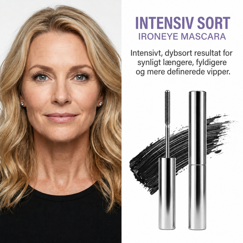 IronEye | Naturlig, forlængende og plejende mascara